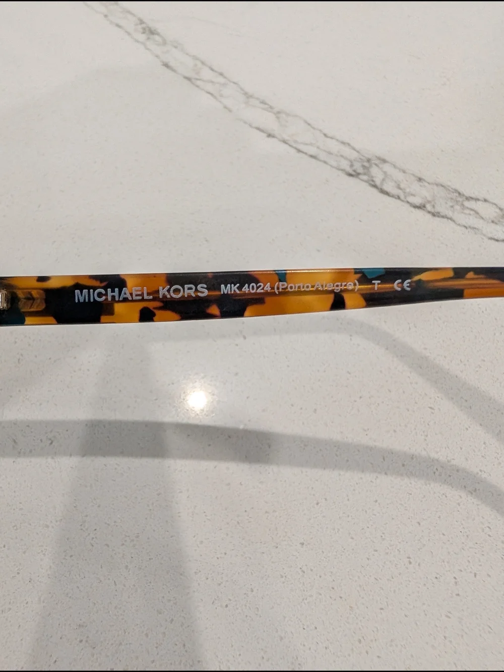 Michael Kors MK4024 Porto Alegre Eyeglasses 3068 Turquoise Tortoise 53-15-135